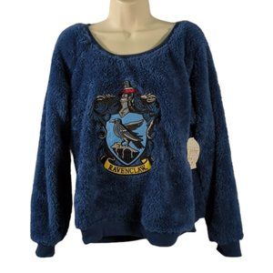 Wizarding World Harry Potter Ravenclaw Fluffy sweater sleepwear women medium